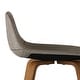 preview thumbnail 20 of 147, WYNDENHALL Cacey Mid Century Modern Bentwood Counter Height Stool (Set of 2) - 20.7'' x 21.1'' x 36.6