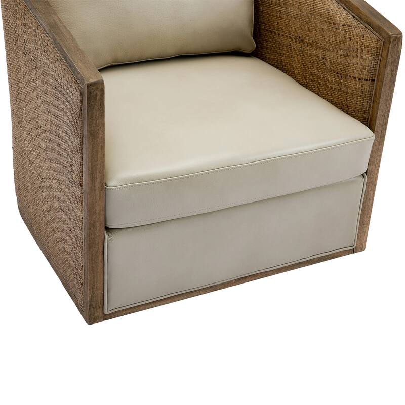 Swivel Barrel Chair, Comfy Round Accent Sofa Chair, 360 Degree Club Chair Arm Chair