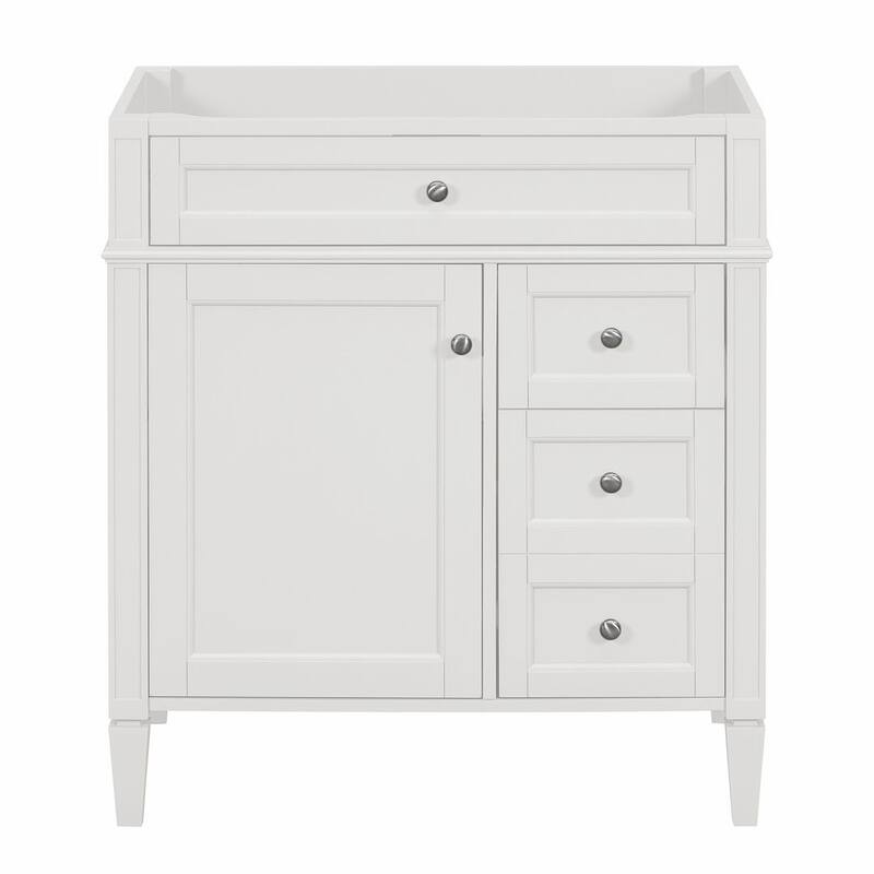 30'' Bathroom Vanity with Top Sink Set, Sink Bathroom Vanity