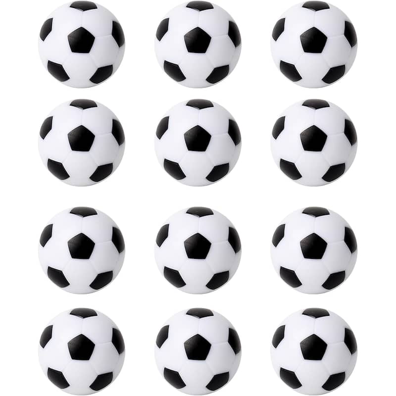 GSE™ Foosball Table Replacement Balls, 36mm(1.42") Tabletop Soccer Football Balls for Foosball Table Accessories - White