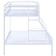 preview thumbnail 63 of 80, Morgan Contemporary Metal Frame Bunk Bed