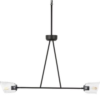 Maxim 26262SS Keppe 2 Light 5" Wide Linear Pendant