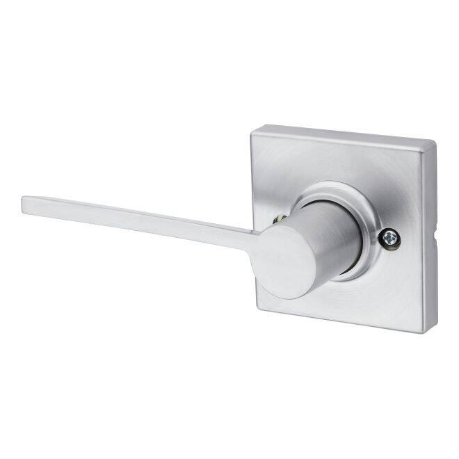 Kwikset Ladera Left Handed Non-Turning One-Sided Door Lever with