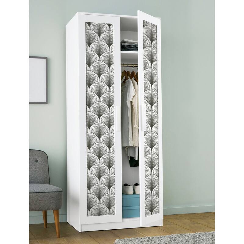 NuWallpaper Grey Amari Peel and Stick Wallpaper