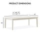preview thumbnail 24 of 39, Furniture of America Chase Modern 7-Piece Extendable Solid Wood Dining Set