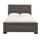 Corbett Transitional Grey Wood Panel Bed by iNSPIRE Q Classic