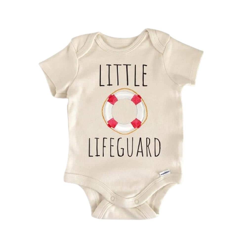 Lifeguard Beach Pool - Baby Boy Girl Clothes Infant Bodysuit Funny Cute Newborn