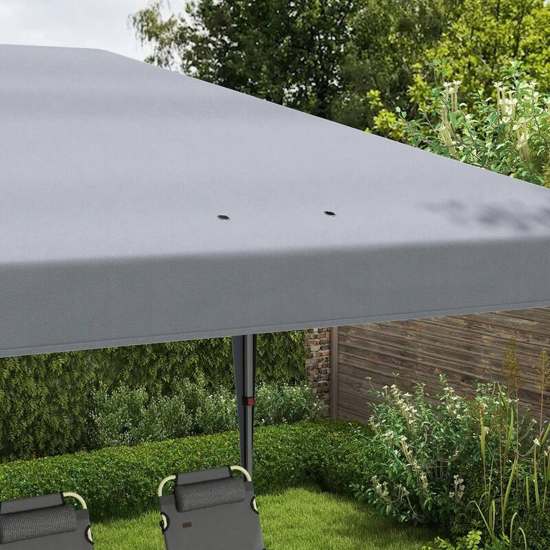 10' x 19.2' Outdoor Gazebo Pop Up Canopy Party Tent with Carrying Bag