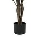 preview thumbnail 9 of 7, Christopher Knight Home - Elegant 51" Artificial Fiddle Leaf Fig Tree with Pot, Perfect for Home Interiors - Wood