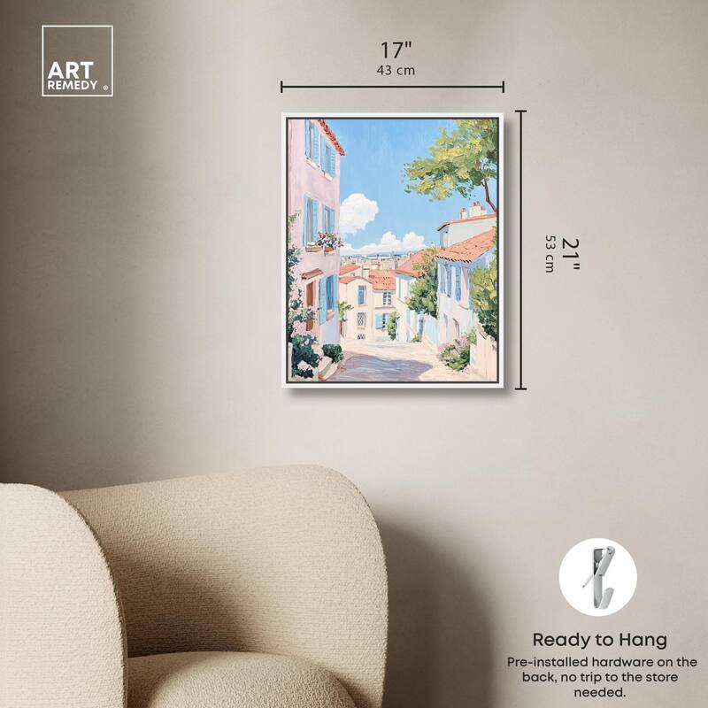 Cobblestone Dreams Canvas by Art Remedy