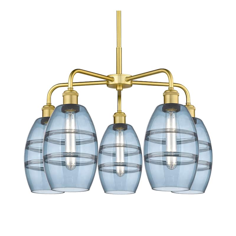 Innovations Lighting 516-5CR-14-24 Vaz Chandelier Vaz 5 Light 24" Wide