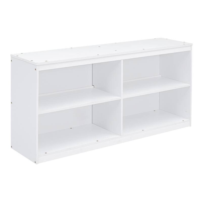 Loft Bed with Retractable Writing Desk and 4 Drawers