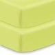 preview thumbnail 8 of 41, BreathableBaby All-in-One Fitted Sheet & Waterproof Cover for 52" x 28" Crib Mattress (2-Pack) Lime