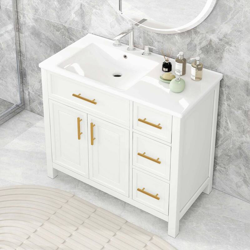 Modern and Simplicit Bathroom Vanity