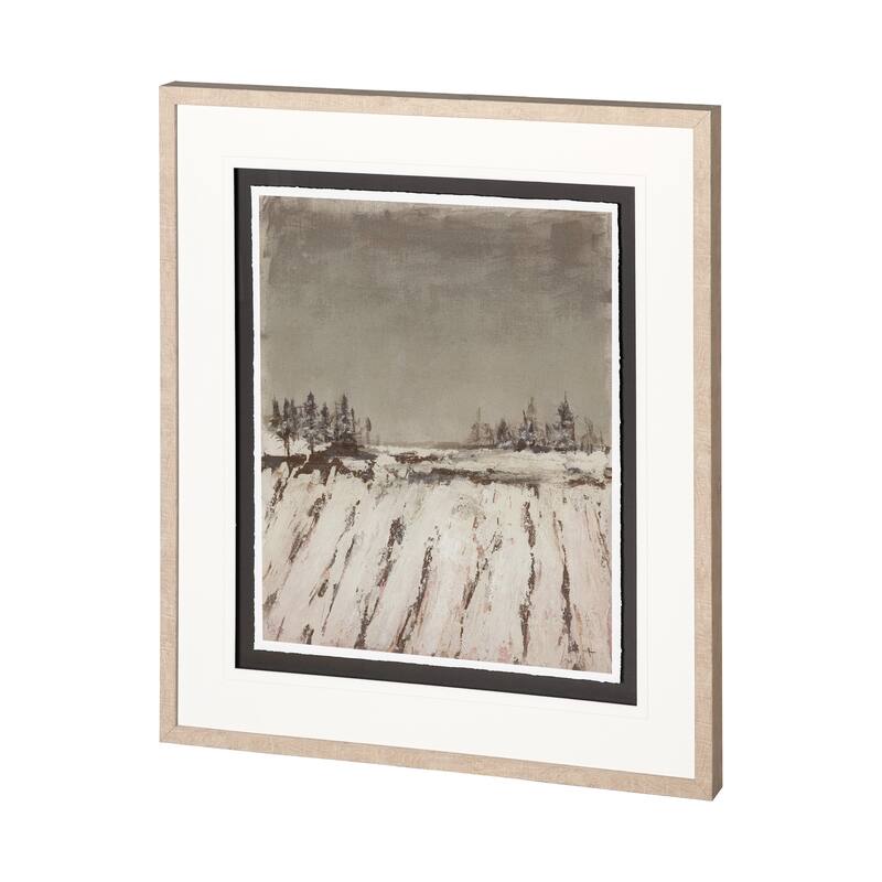 Silent Snow II Framed Art Print