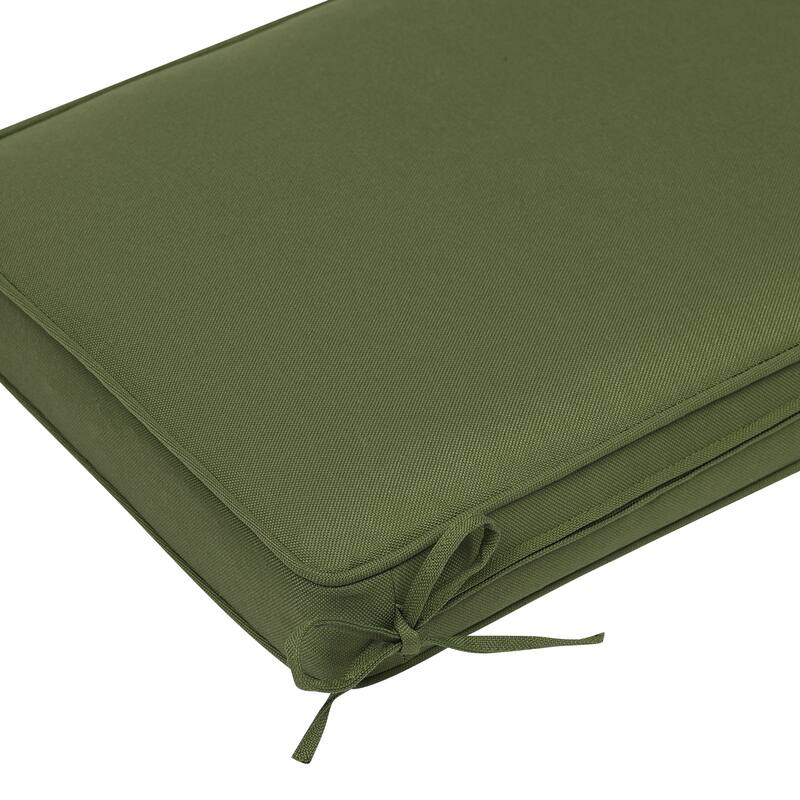 Aoodor Patio Furniture 46" x 18" x 3.1" Outdoor Bench Cushion