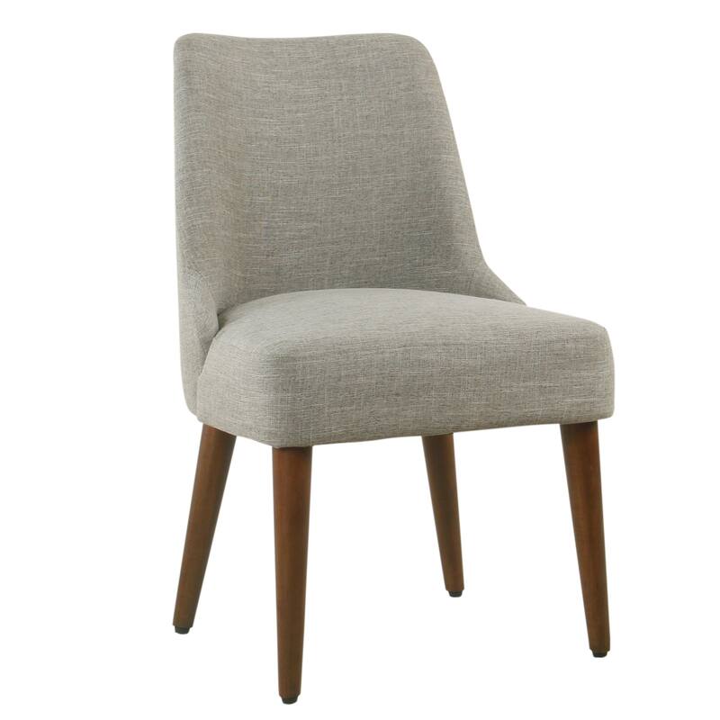 HomePop Hemet Gayle Upholstered Modern Dining Chair - Grey