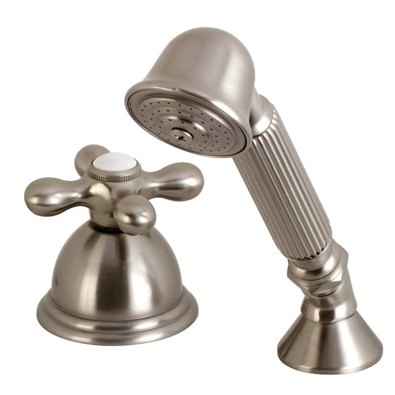 Kingston Brass 1.8 GPM Single Function Hand Shower - Includes Hose and - Brushed Nickel