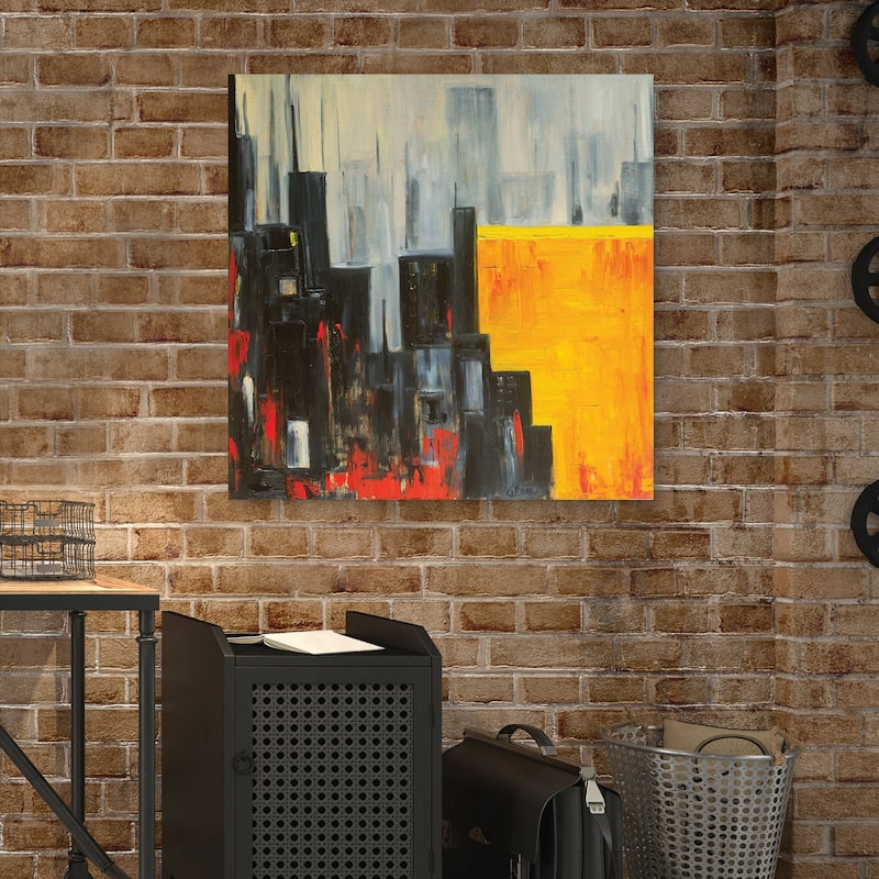 The City That Never Sleeps 2 by Alexi Fine Canvas Art Print