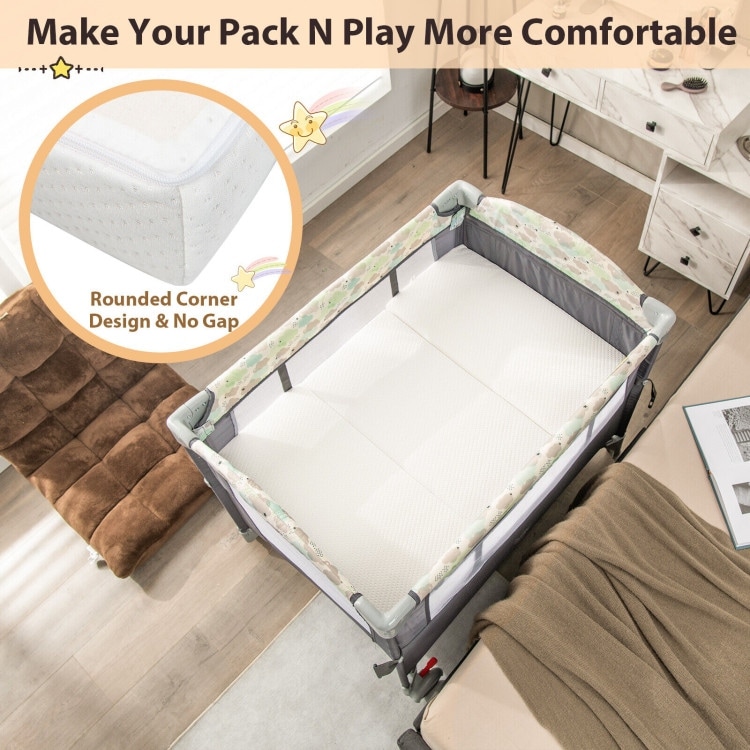 Foam mattress for pack n play on sale