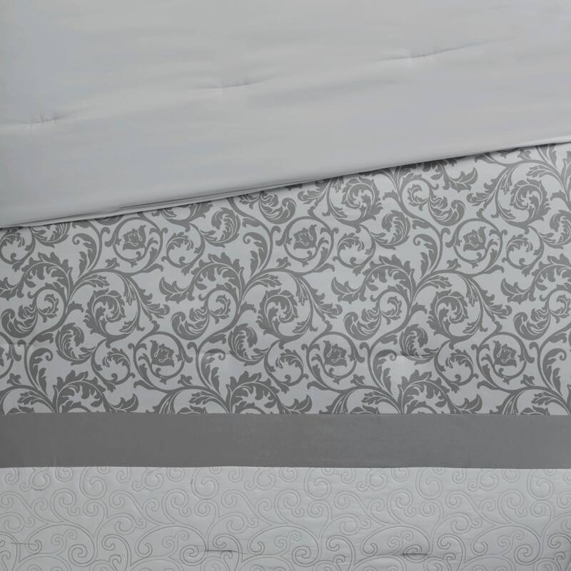 510 Design Lynda Embroidered 8 Piece Comforter Set