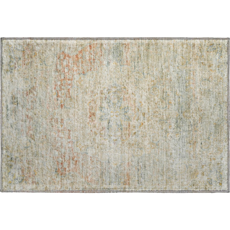 Premium Washable Super Soft Vintage Traditional Mayfield Rug