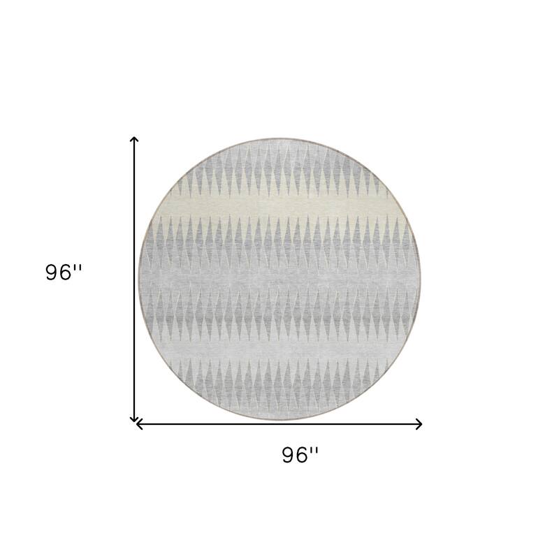 HomeRoots Striped Transitional Rectangle Outdoor Rug