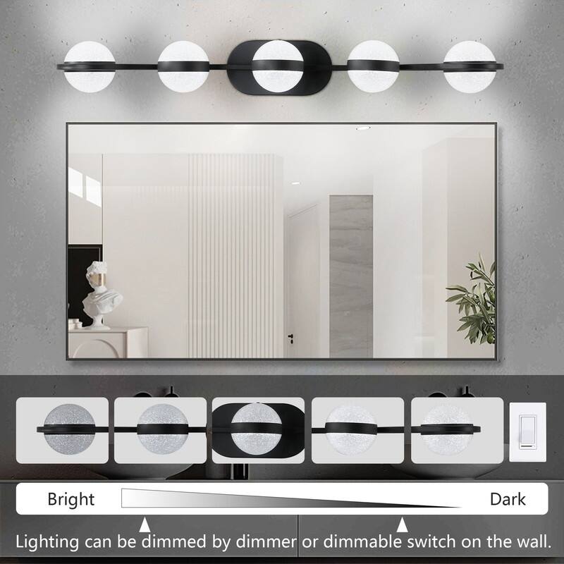 Modern LED Bathroom Vanity Lights for Bedroom,Powder Room