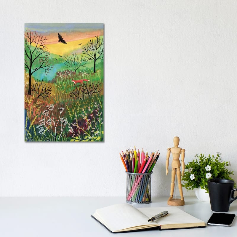iCanvas "Off The Beaten Track" by Jo Grundy Canvas Print - 12x8x0.75