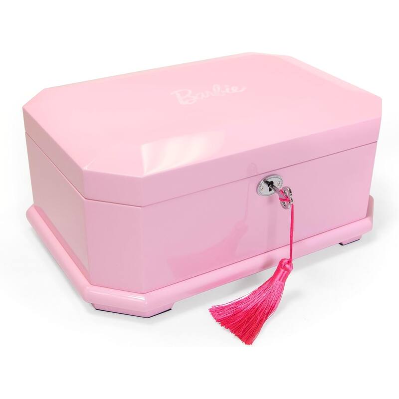 Barbie Limited Edition 65th Anniversary Wooden Jewelry Case - N/A