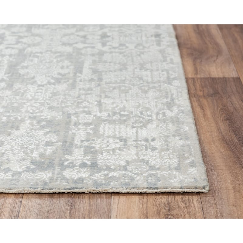 Alora Decor Aurora Transitional Wool/Tencel Area Rug