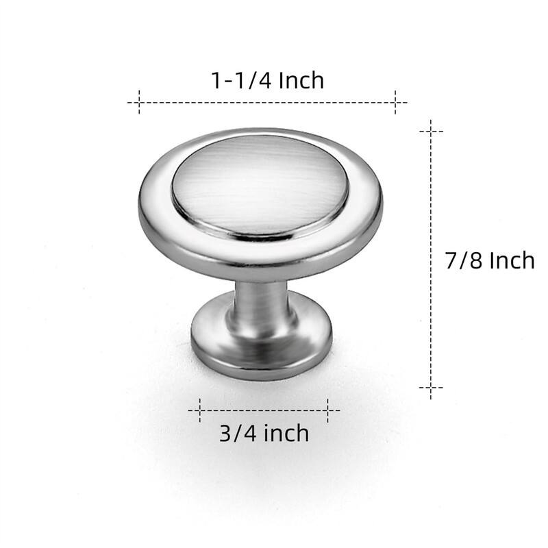 30 Pack 1-1/4 inch Kitchen Drawer Pulls