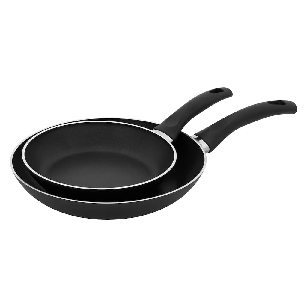 Henckels Everlift 2-pc Traditional Nonstick Fry Pan Set - 8-in & 10-in - Black