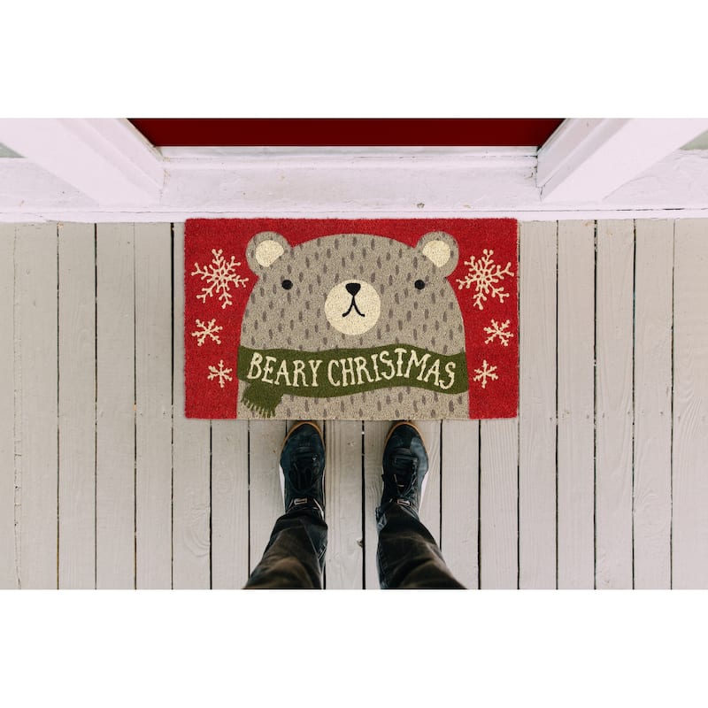 DII Christmas Holiday Doormat