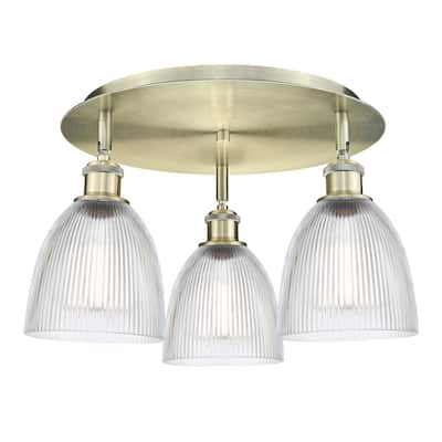 Innovations Lighting Castile - 3 Light 18" Flush Mount