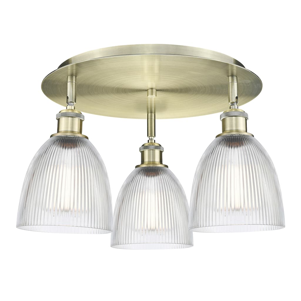 Innovations Lighting Castile - 3 Light 18" Flush Mount