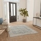 preview thumbnail 43 of 58, Nourison Astra Machine Washable Indoor only Persian Area Rug 4' x 6' - Teal/Beige - Rectangle