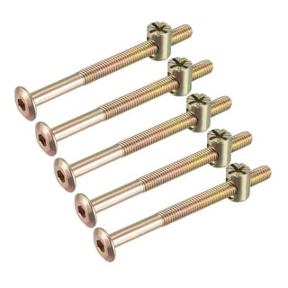 cot bolts 4 sets of M6 x 75mm bolt Bed allen key & 20mm barrel nut= 9 items 