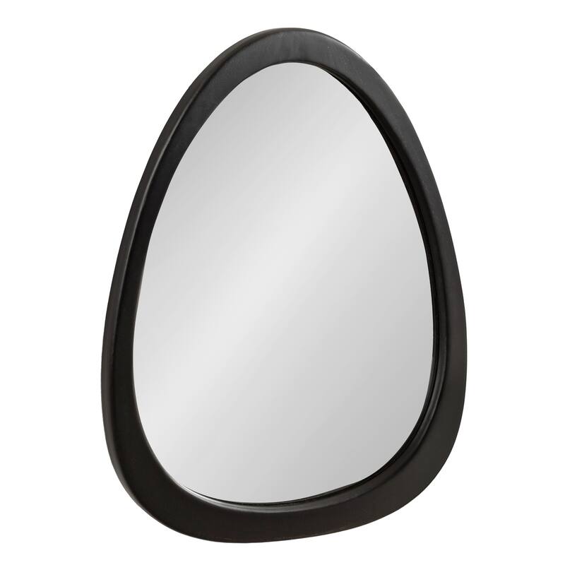 Kate and Laurel McKinder Wood Mirror - Black - 24x28