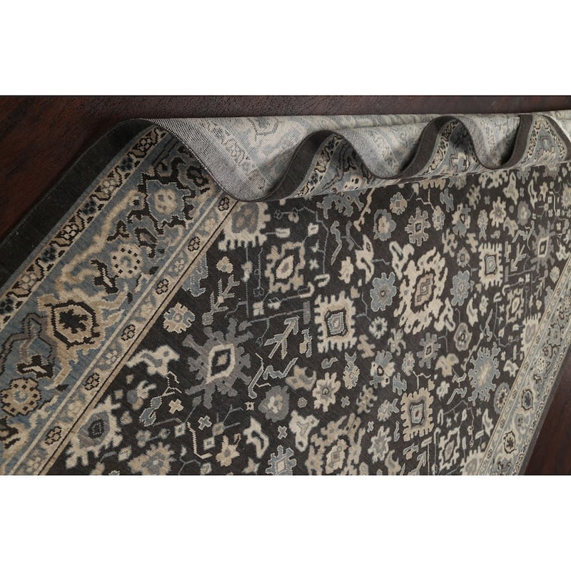 Geometric Ziegler Turkish Wool Area Rug Traditional Living Room Carpet - 6'7" x 9'10"