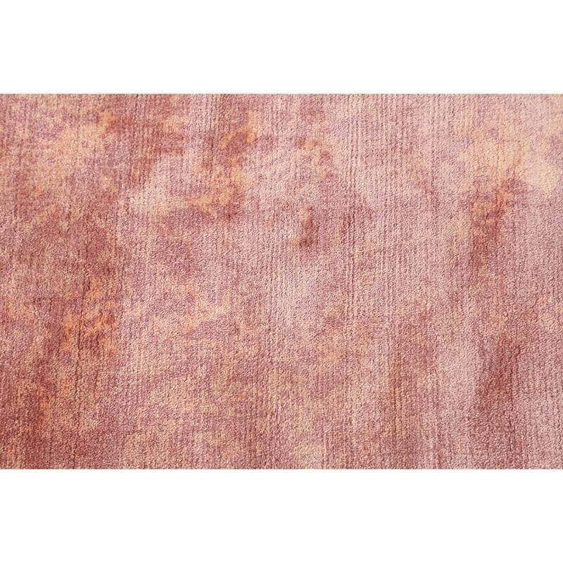 All-Over Abstract Modern Area Rug Handmade Wool Carpet - 6'8" X 9'8"