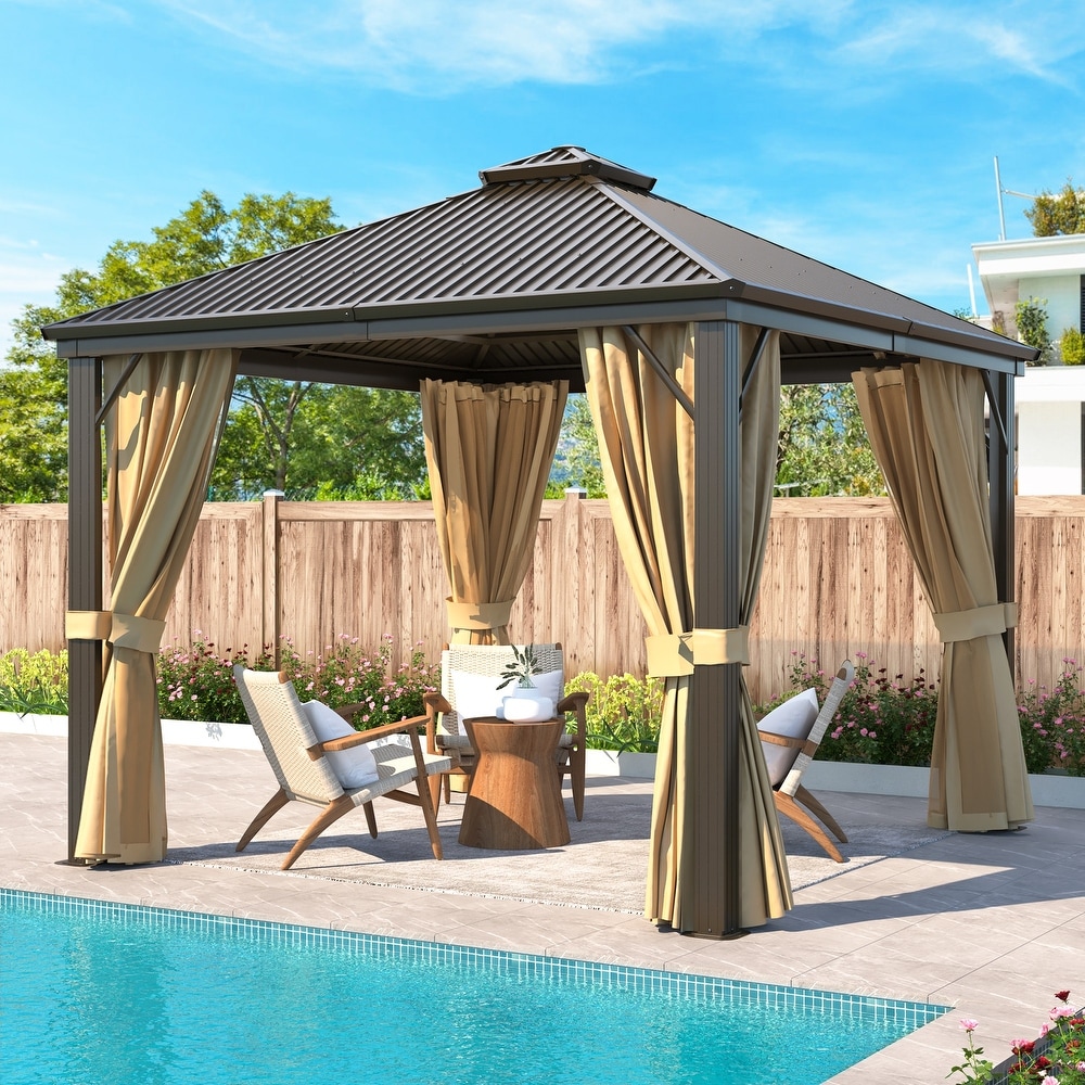 10 by 10 gazebo cover store