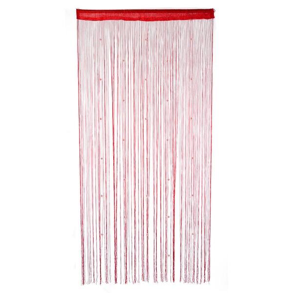 Shop Window Door Polyester Beads Pendant Decor String Hangings