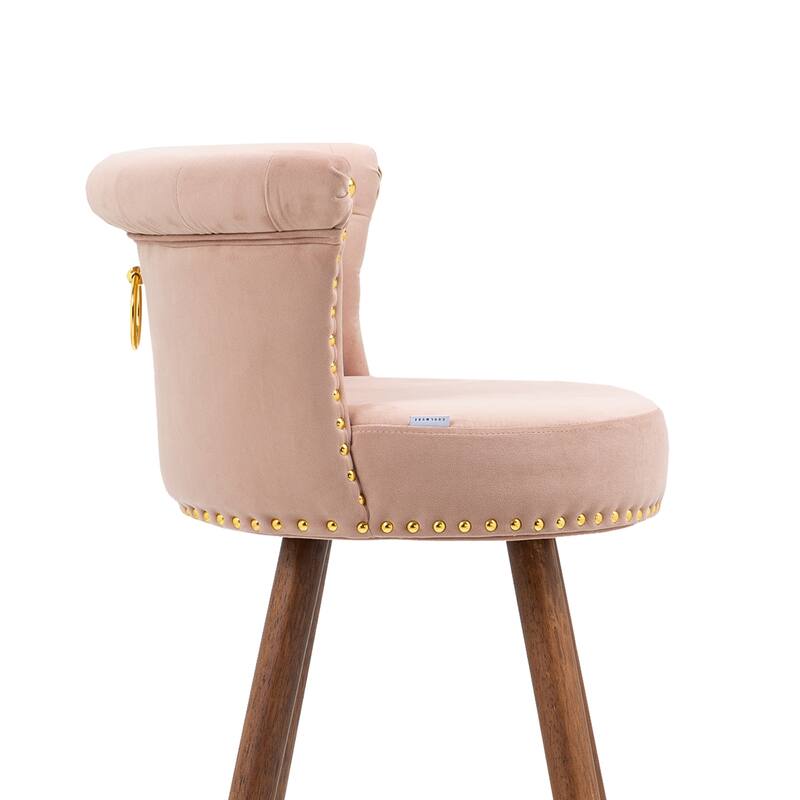 Swivel Counter Height Bar Stools Set of 2