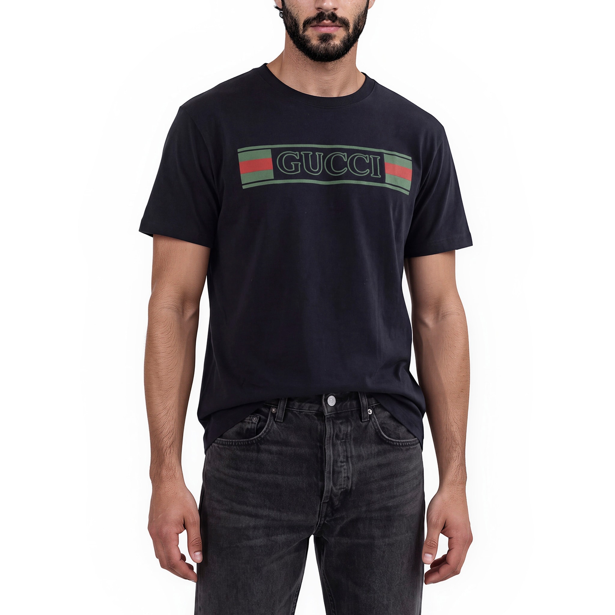 Gucci Men's Cotton Jersey T-Shirt