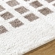 preview thumbnail 29 of 29, Livabliss Fossay Shag Modern & Contemporary Checkered Washable Area Rug