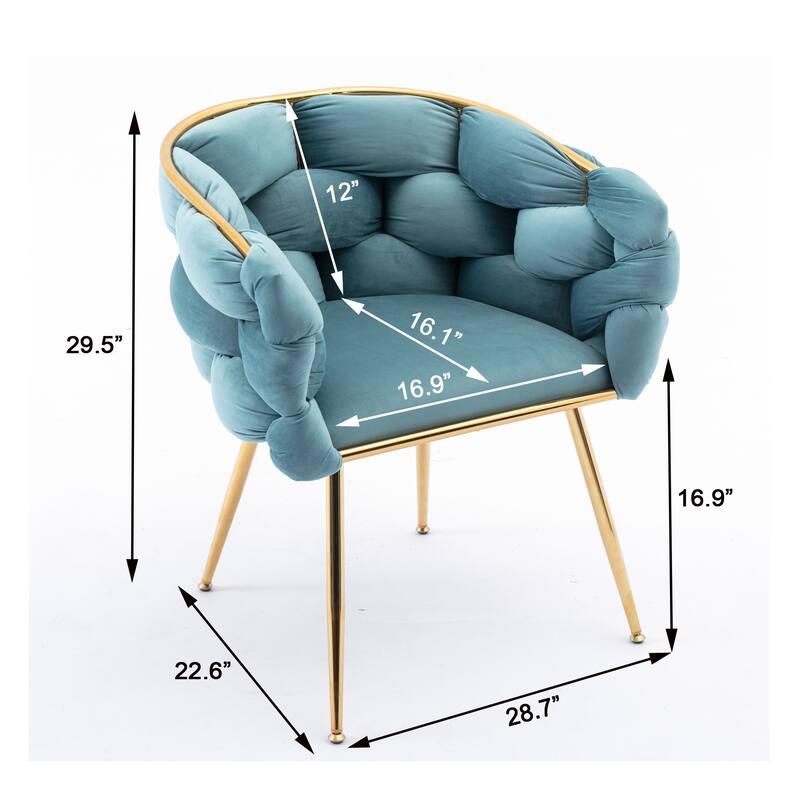 Modern Set of 2 Accent Chairs For Living Room