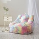 preview thumbnail 5 of 25, Urban Shop Structured Bean Chair Rainbow