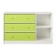 preview thumbnail 12 of 14, Ameriwood Home Mya Park Wide Dresser with 3 Fabric Bins
