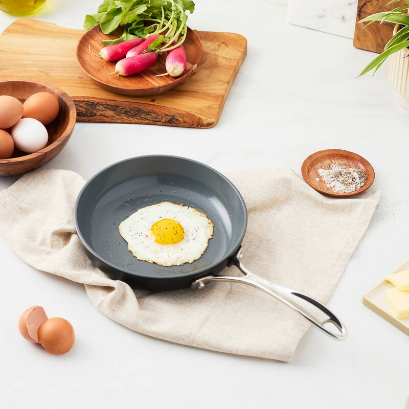 Henckels Release Aluminum Ceramic Nonstick Fry Pan - Black